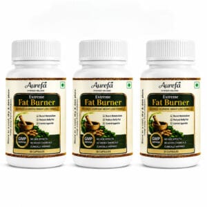 Ayurvedic Weight Management – Aurefa Herbal Extreme Fat Burner Capsules