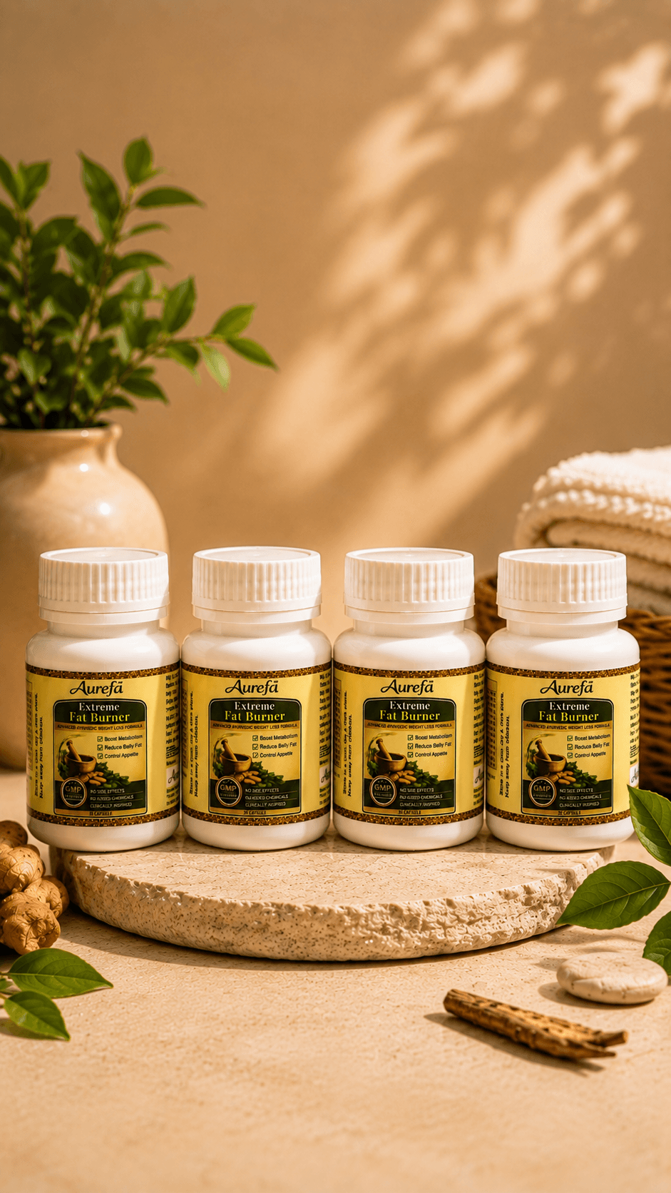 Aurefa Herbal Fat Burner Capsules